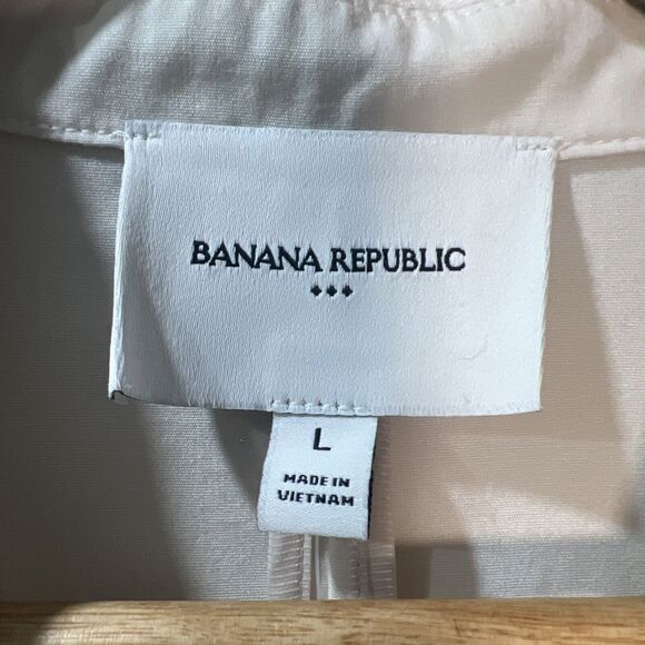 Banana Republic Suit Jacket Blazer Office Career Cream Off White NWT $140.00 New - Picture 3 of 9